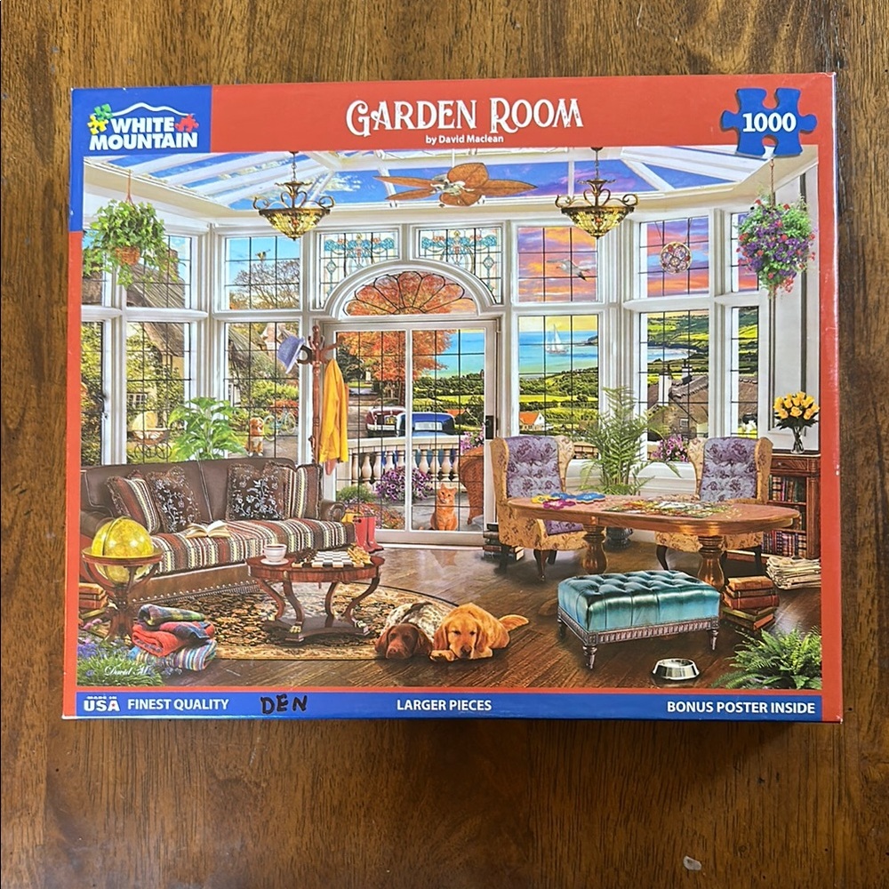 White Mountain Garden Room Puzzle